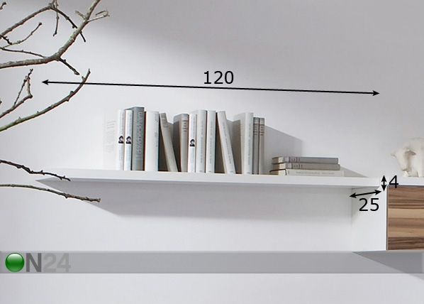 Seinähylly AMBIENTE mitat
