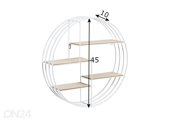 Seinähylly Darkenberg Ø 45 cm mitat