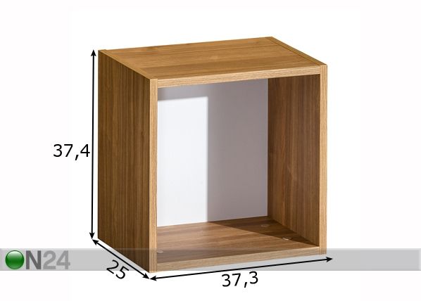 Seinähylly E15 mitat
