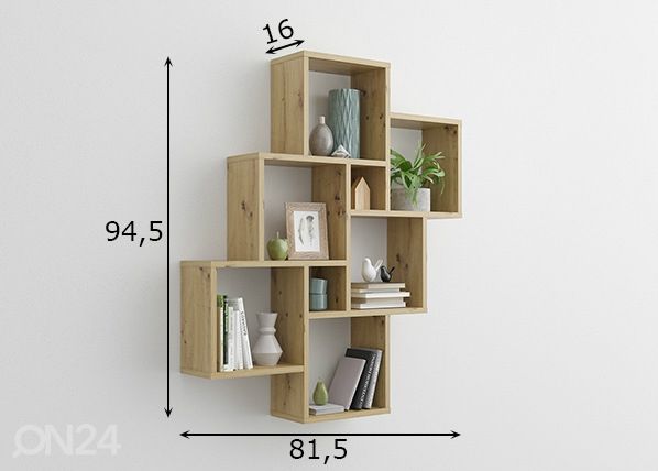 Seinähylly Laurio 2 mitat