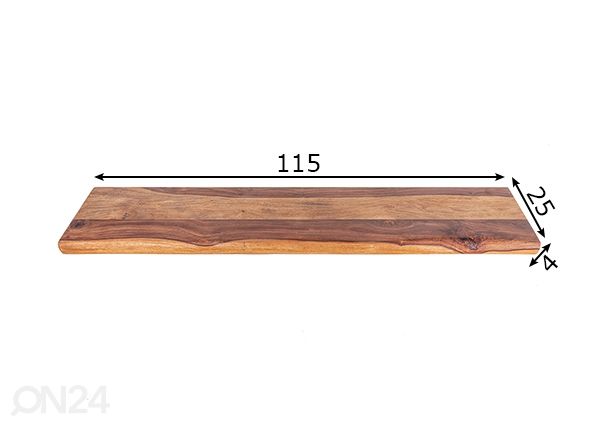 Seinähylly Mammut 115 cm mitat