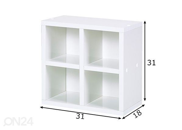 Seinähylly Pisa mitat