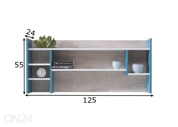 Seinähylly PL11 mitat