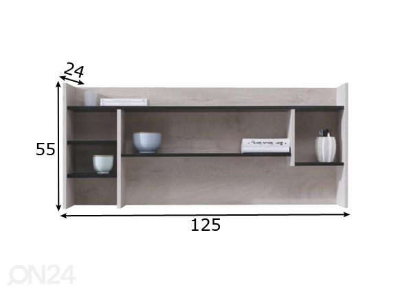Seinähylly PL11 mitat