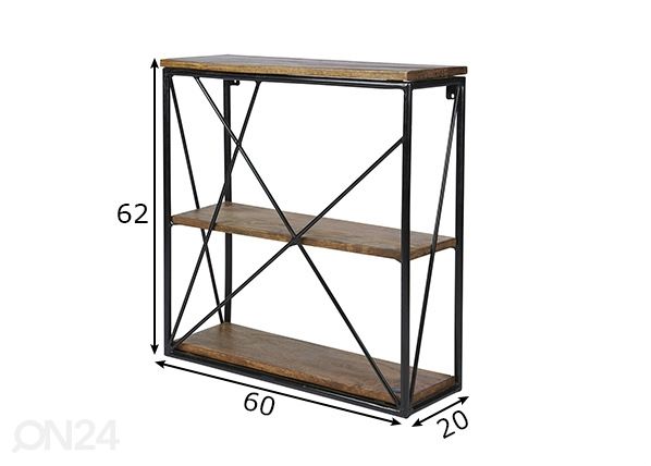 Seinähylly Tom Tailor mitat