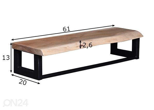 Seinähylly Tom Tailor mitat