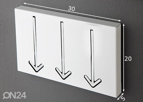 Seinänaulakko Arrow mitat
