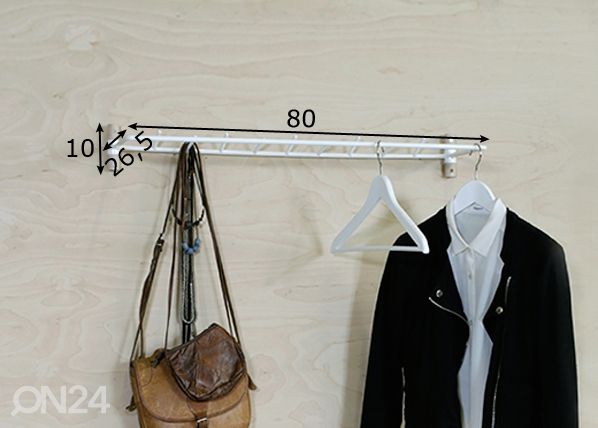 Seinänaulakko Ilma 80 cm mitat