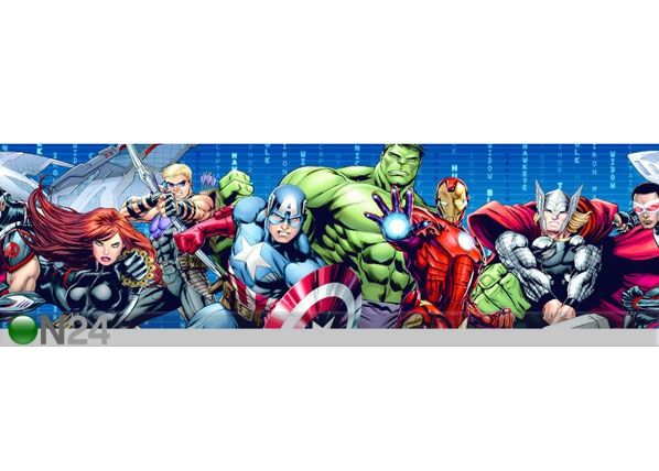 Seinätarra Avengers 2 10x500 cm