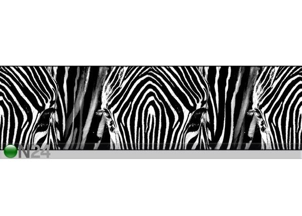 Seinätarra Zebra 14x500 cm