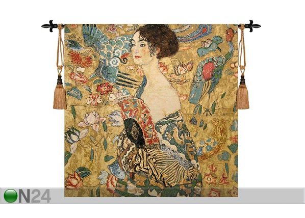 Seinävaate Gobeliini LADY 134x134 cm