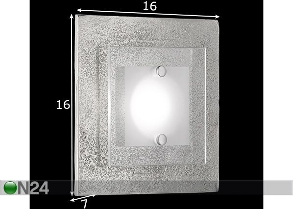 Seinävalaisin Bondy LED mitat