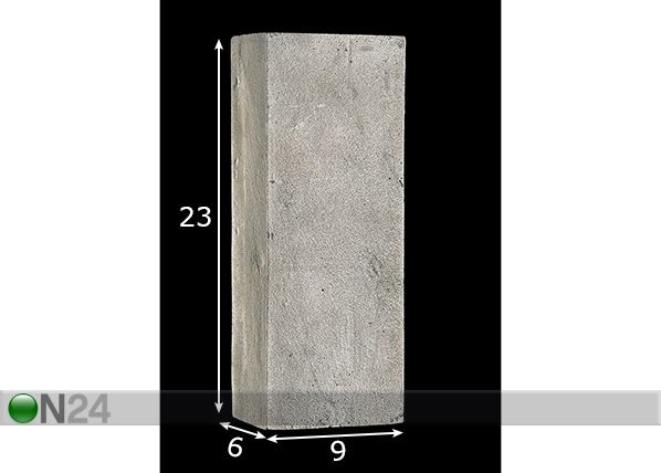 Seinävalaisin Bondy LED mitat
