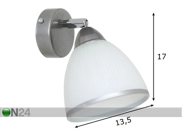 Seinävalaisin BUMER mitat