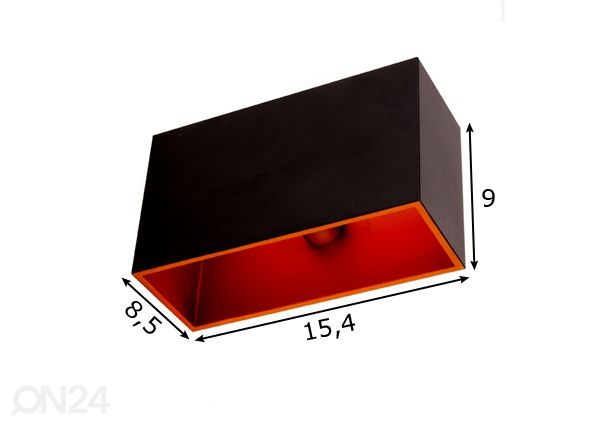 Seinävalaisin Concept mitat