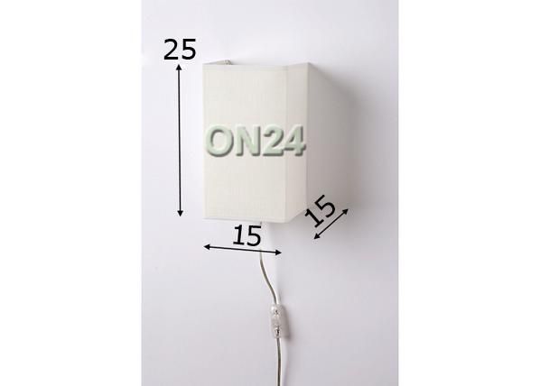 Seinävalaisin CUBE mitat