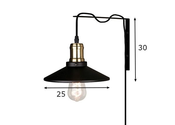 Seinävalaisin Disc mitat