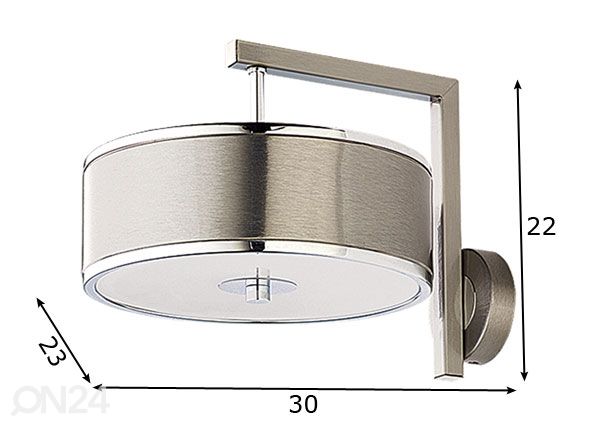Seinävalaisin Jazz Silver mitat
