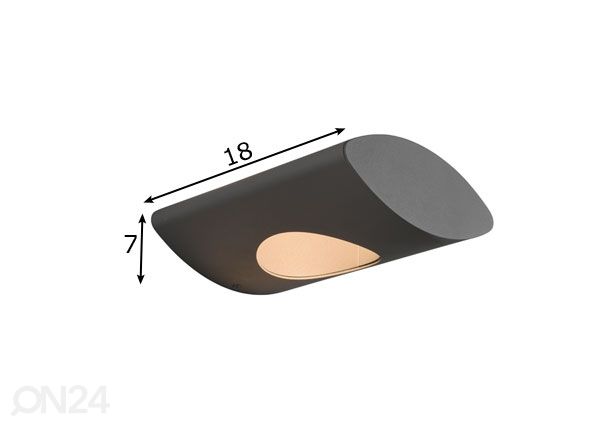 Seinävalaisin Katun mitat