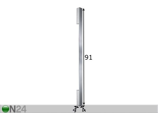 Seinävalaisin Larga 910 LED mitat