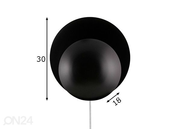 Seinävalaisin Orbit mitat