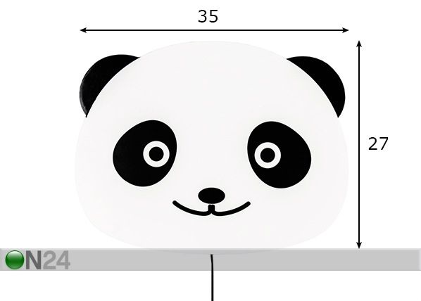 Seinävalaisin PANDO mitat