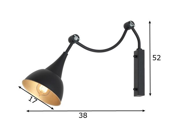 Seinävalaisin PIKO mitat