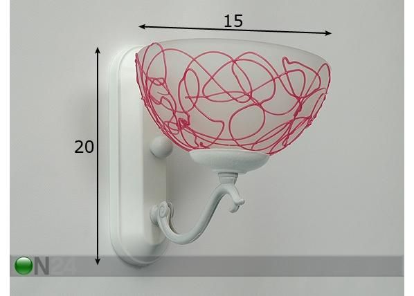 Seinävalaisin SFERA mitat