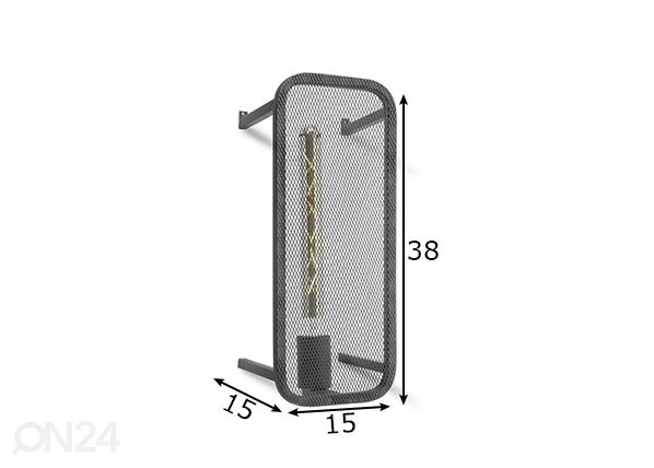 Seinävalaisin Weave mitat