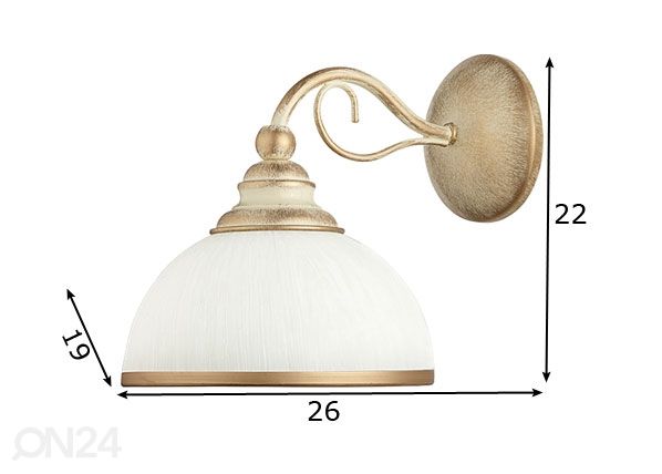 Seinävalaisin Xsara mitat
