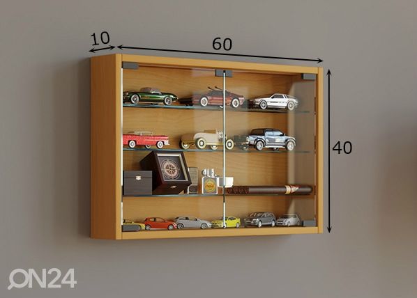 Seinävitriini Mandosa M 60 cm mitat