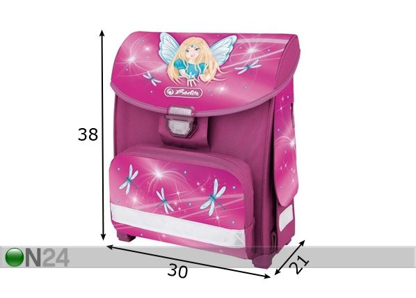 Selkäreppu Herlitz smart Fairy mitat