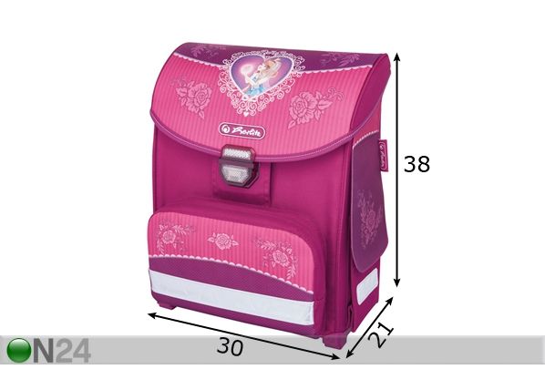 Selkäreppu Herlitz smart Magic Princess mitat