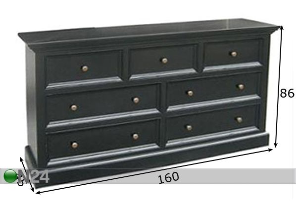 Senkki ADMIRAL -08 mitat