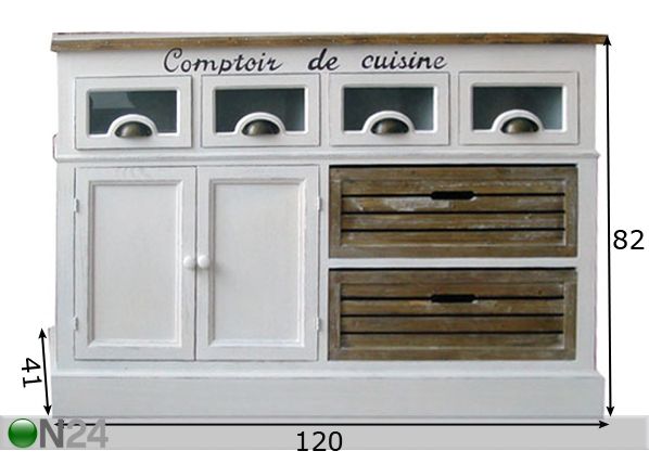 Senkki ALSACE -7 mitat