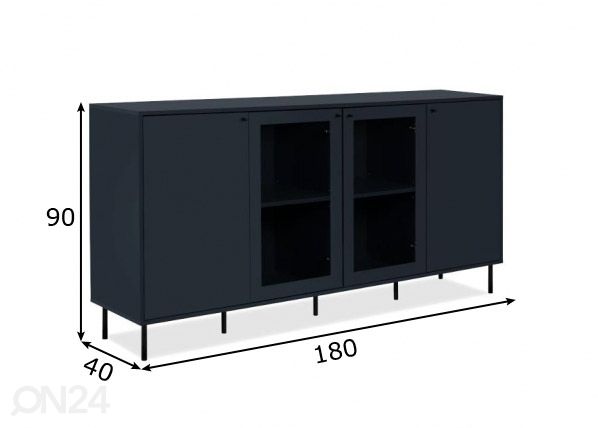Senkki Caracas 180 cm mitat