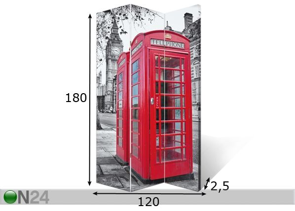 Sermi SCREEN LONDON mitat