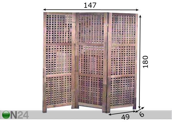 Sermi WALNUT-85 mitat