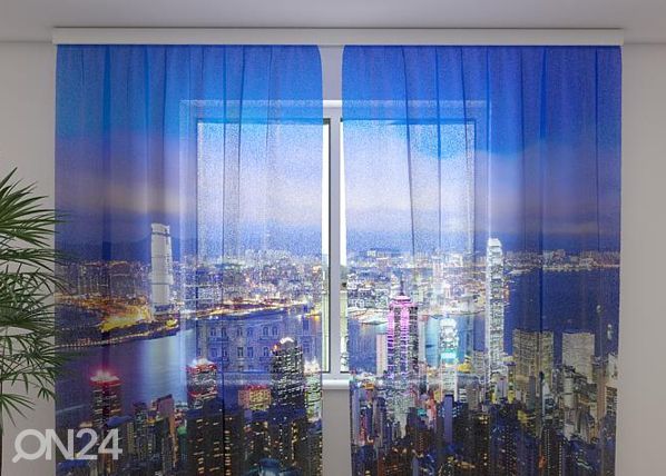Sifonki-kuvaverho HONG KONG 240x220 cm