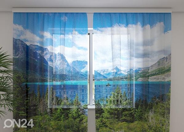 Sifonki-kuvaverho ST. MARY LAKE 240x220 cm