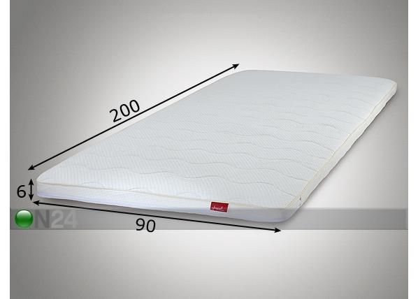 Sijauspatja LUX 90x200 cm mitat