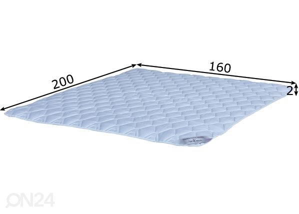 Sijauspatja RestLine Basic 160x200 cm mitat