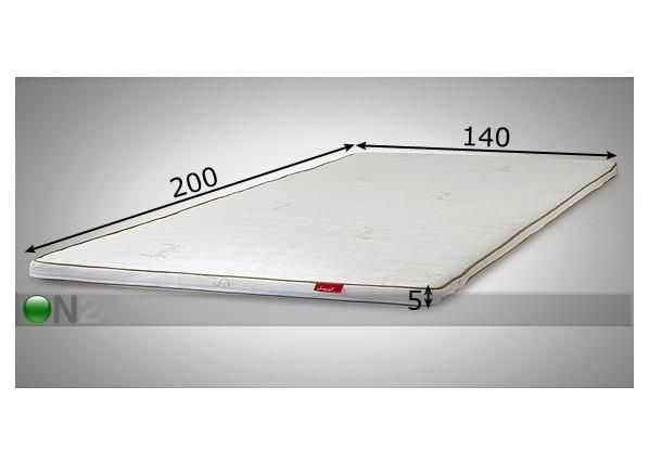Sijauspatja SPECIAL 140x200 cm mitat