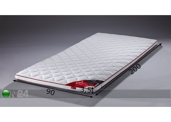 Sijauspatja TOP COCO 90x200 cm mitat