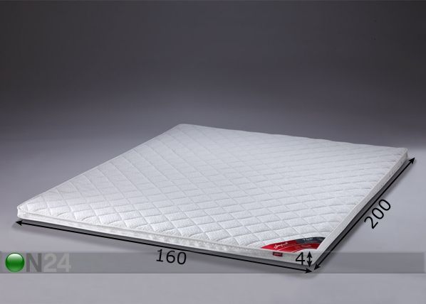 Sijauspatja TOP FOAM 160x200 cm mitat
