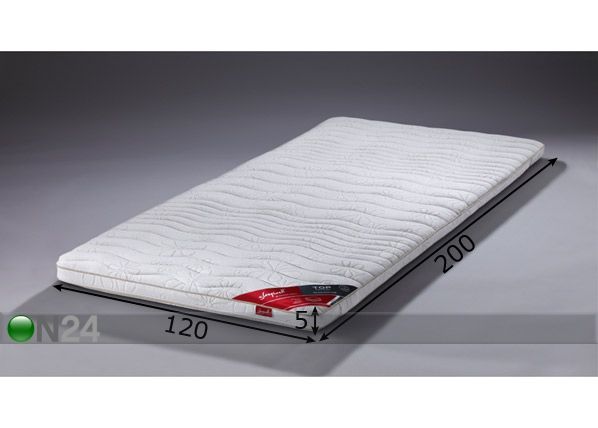 Sijauspatja TOP HR FOAM 120x200 cm mitat