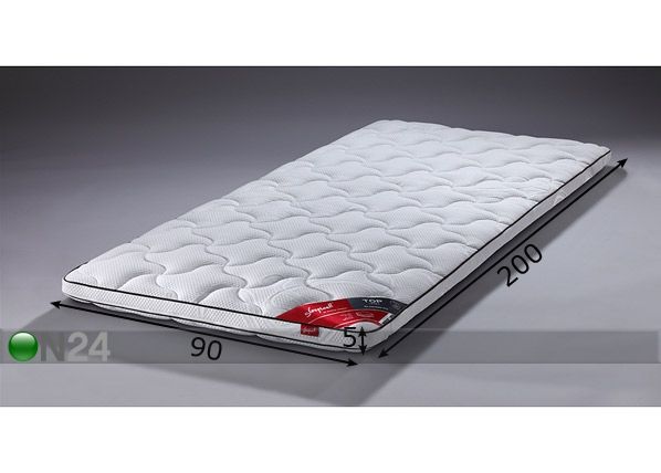 Sijauspatja TOP Latex TempSmart™ 90x200 cm mitat