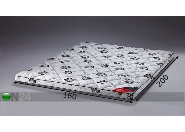 Sijauspatja TOP MEMORY-FOAM 160x200 cm mitat