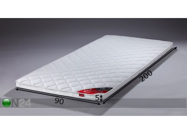 Sijauspatja TOP PROFILED FOAM 90x200 cm mitat
