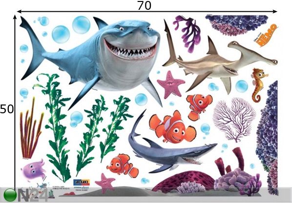Sisustustarra NEMO mitat